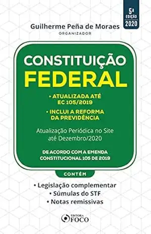 Constituição federal: 5ª Edição – 2020 – Guilherme Peña de Moraes