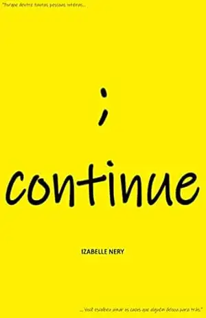 Capa do livro Continue - Izabelle Nery