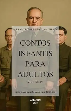 Capa do livro Contos infantis para adultos (vol. IV): (uma nova república & sua ditadura) - Altamiro de Araujo Lima Filho