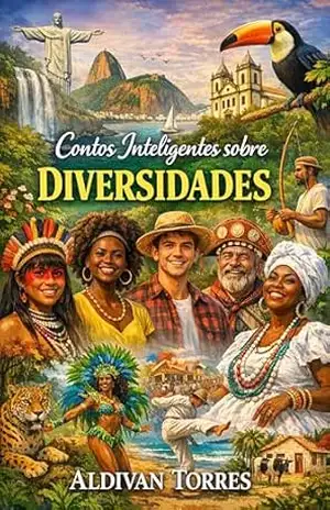 Capa do livro Contos inteligentes sobre diversidades - Aldivan Teixeira Torres