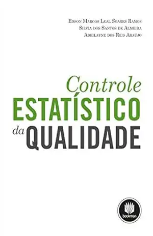 Capa do livro Controle Estatístico da Qualidade - Edson Marcos Leal Soares Ramos