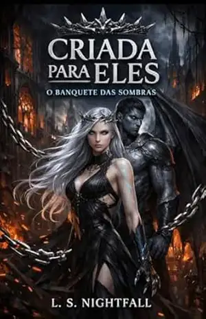 Capa do livro CRIADA PARA ELES: O BANQUETE DAS SOMBRAS - L.S. NIGHTFALL