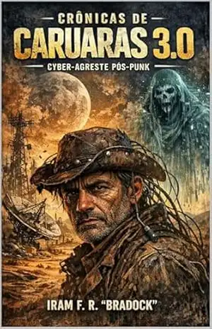 Capa do livro CRÔNICA DE CARUARAS/3.0 Ou CONTO DO NEW/FIM: Universo Agrestupinipunk/3.0 (Pós/Punk) - Iram  F. R. 'Bradock"