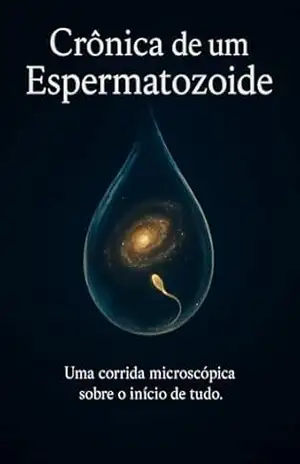 Capa do livro CRÔNICA DE UM ESPERMATOZOIDE - PEDRO KELE CARNEIRO