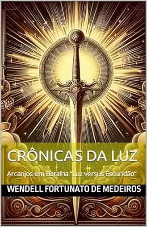 Capa do livro Crônicas da luz: Arcanjos em Batalha “Luz versus Escuridão” (Crônicas de Arcantheon Livro 1) - Wendell Fortunato de Medeiros