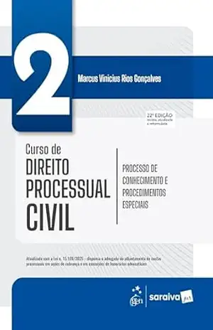 Curso de Direito Processual Civil – Processo de Conhecimento – Vol.2 – 22ª Edição 2026 – Marcus Vinicius Rios Gonçalves
