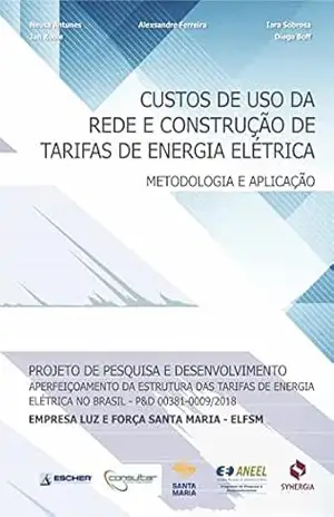 Capa do livro Custos de uso da rede e construção de tarifas de energia elétrica; metodologia e aplicação - Rero Marques Rubinger