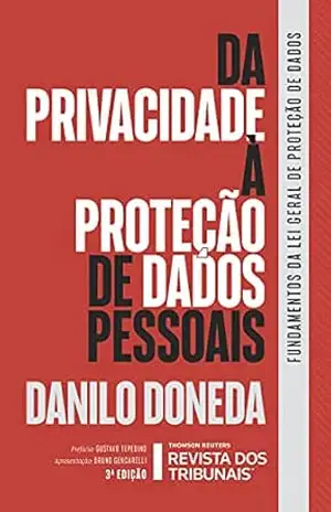 Capa do livro Da privacidade à proteção de dados pessoais - Danilo Doneda