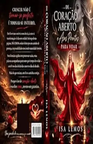 Capa do livro De Coracao aberto: e Asas Prontas Para Voar - Isa Lemos