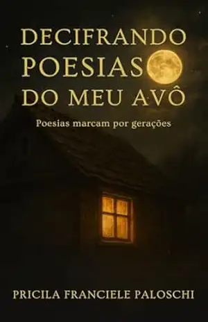 Capa do livro Decifrando as poesias do meu avô: Um amor mau correspondido deixa marcas para a vida toda. - Pricila  Franciele Paloschi