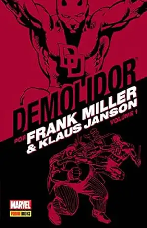 Capa do livro Demolidor por Frank Miller e Klaus Janson vol. 01 - Frank Miller