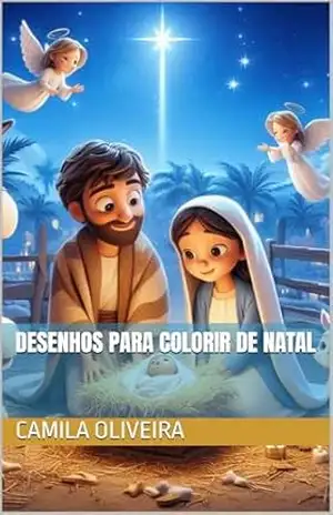DESENHOS PARA COLORIR DE NATAL – CAMILA OLIVEIRA