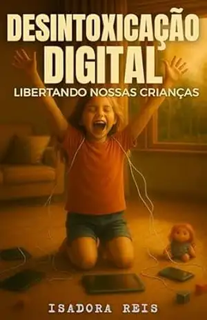 Capa do livro Desintoxicação Digital – Libertando nossas crianças: Um guia prático para pais: reduza o tempo de tela em 50% em apenas 72 horas - Isadora Reis
