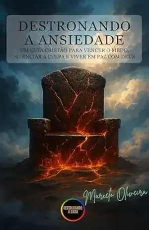 Capa do livro Destronando a Ansiedade: Um guia cristão para vencer o medo, silenciar a culpa e viver em paz com Deus - Marcelo Oliveira