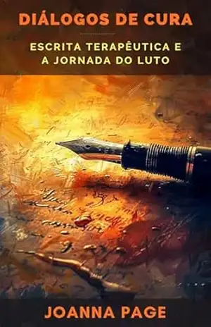 Capa do livro Diálogos de Cura: Escrita Terapêutica e a Jornada do Luto (Cura pela Escrita) - Joanna Page