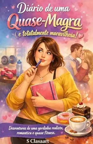 Capa do livro Diário de uma Quase–Magra (e totalmente maravilhosa): Desventuras de uma gordinha realista, romântica e quase fitness. - S Classart