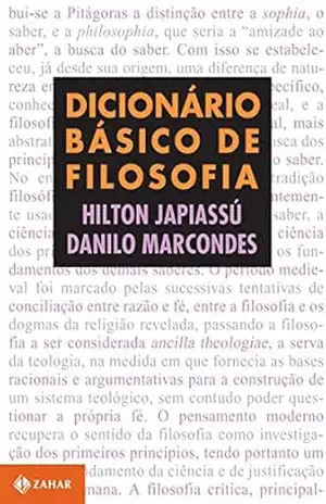 Capa do livro Dicionário básico de filosofia - Hilton Japiassú