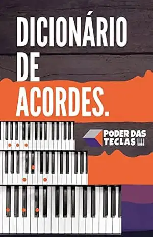 Capa do livro Dicionário de acordes PODER DAS TECLAS - Leandro Pereira