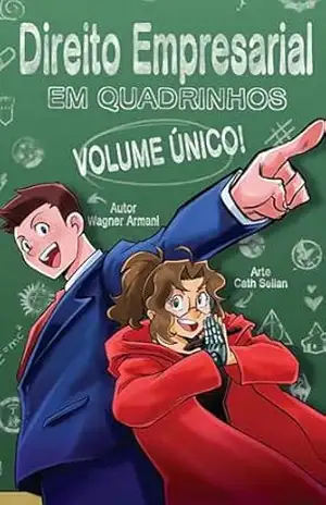 Capa do livro Direito Empresarial em Quadrinhos - Wagner José Penereiro Armani