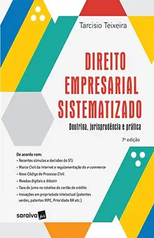 Capa do livro Direito empresarial sistematizado - Tarcísio Teixeira