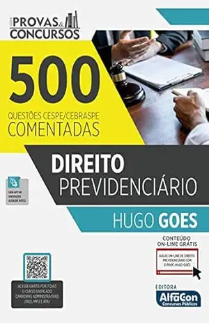 Capa do livro Direito previdenciário - Hugo (Autor) Goes