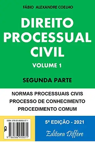 Baixar DIREITO PROCESSUAL CIVIL – VOLUME 1 – SEGUNDA PARTE – 5ª EDIÇÃO – 2021 pdf, epub, mobi, eBook