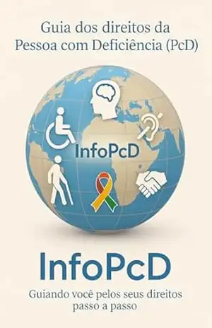 Capa do livro Direitos da Pessoa com Deficiência no Brasil: Um guia prático, atualizado e acessível. Conhecimento é direito! - ANDRE PEREIRA
