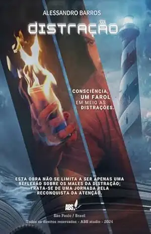Capa do livro Distração - Alessandro Barros