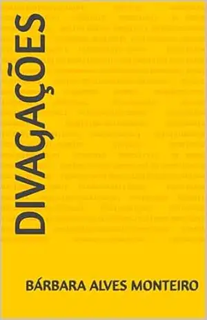 Capa do livro Divagações - Bárbara Alves Monteiro