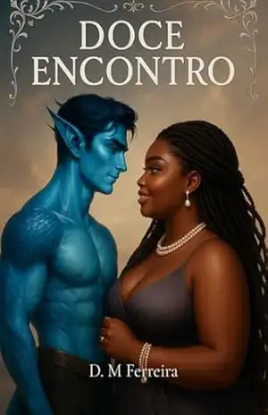 Capa do livro Doce Encontro: Um romance entre a chef e o Alien - D. M Ferreira