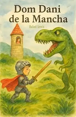 Capa do livro Dom Dani de la Mancha: Crônicas de um herói com 7 Anos de Coragem - Rafael Lewin