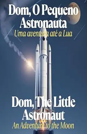 Capa do livro Dom, O pequeno astronauta: Uma aventura até a Lua - Luiz Felipe Xavier de Lima