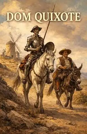 Capa do livro Dom Quixote - Miguel de Cervantes  Saavedra