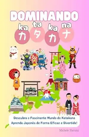 Capa do livro Dominando Katakana - Michele Harumi