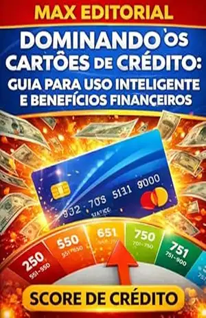 Capa do livro Dominando os cartões de crédito: Guia para uso inteligente e benefícios financeiros (SCORE DE CRÉDITO ALTO) - MAX EDITORIAL