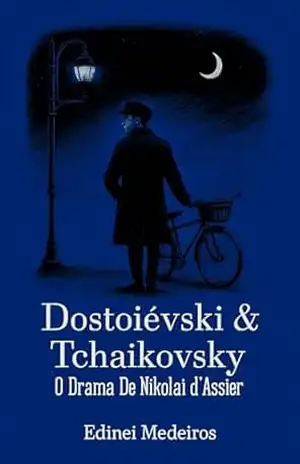 Capa do livro Dostoiévski & Tchaikovsky: O Drama De Nikolai - Edinei Mateus  Pereira Medeiros