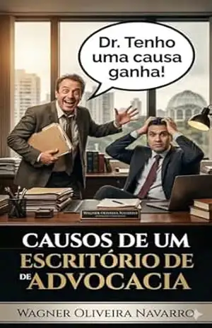Capa do livro Dr. Tenho uma causa ganha!: Causos de um escritório de Advocacia - Wagner Oliveira Navarro