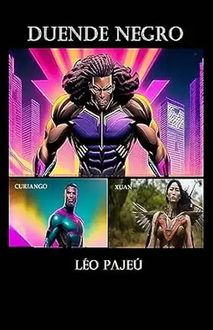 Capa do livro DUENDE NEGRO - LÉO  PAJEÚ