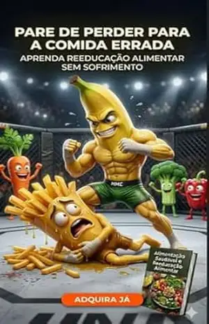 Capa do livro E–BOOK Alimentação Saudável e Reeducação Alimentar: Guia para iniciantes - MARIANA LUCCAS RUFINO