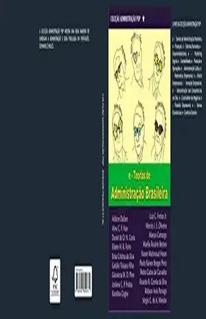 Capa do livro e – Teorias de Administração Brasileira (Administração Pop Livro 1) - Robson Paniago