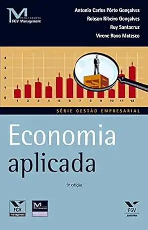 Capa do livro Economia aplicada (FGV Management) - Antonio Carlos Pôrto Gonçalves