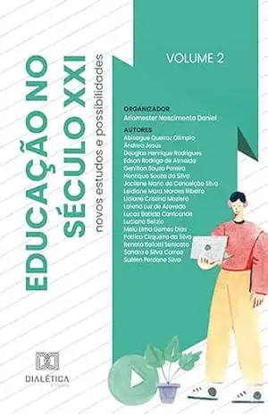 Capa do livro Educação no século XXI: novos estudos e possibilidades – Volume 2 - Ariomester Nascimento Daniel