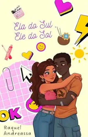 Capa do livro Ela do Sul , Ele do Sol - Raquel  Andreassa