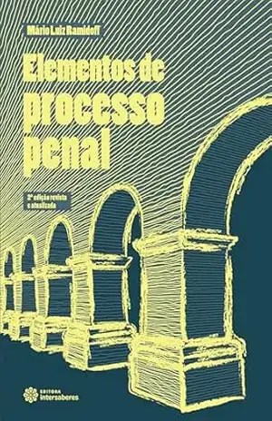 Capa do livro Elementos de processo penal - Mário Luiz Ramidoff