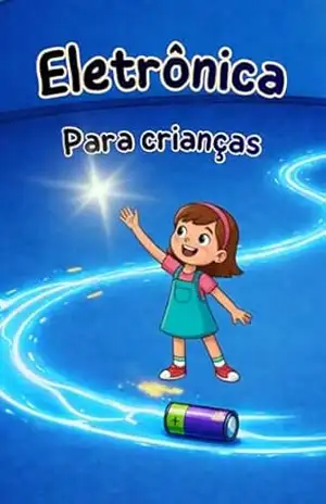 Capa do livro Eletrônica para Crianças: Descubra Como a Energia Faz Tudo Funcionar: Aprenda de forma divertida como a energia, os circuitos e a eletricidade funcionam no dia a dia - Eliseu Borges