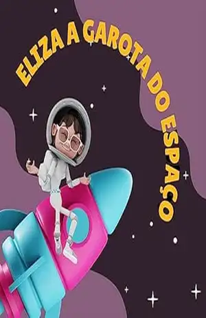 Capa do livro Eliza a Garota do Espaço - Flávio da Silva Florêncio
