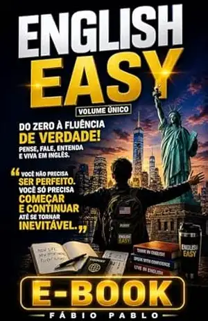 Capa do livro English Easy: Volume único - Fabio Pablo