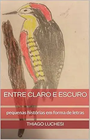 Capa do livro Entre claro e escuro: pequenas histórias em forma de letras - Thiago Luchesi