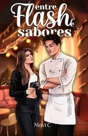 Capa do livro Entre Flash e Sabores - Mavi C.