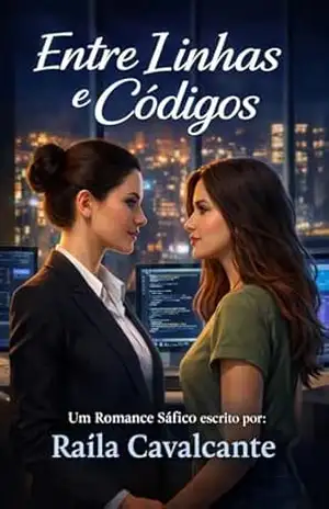 Capa do livro Entre linhas e códigos - Raíla Cavalcante